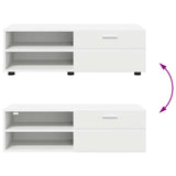 Wooden Cabinet 100,5 x 39 x 30 cm White Engineered Wood - Extra Image