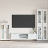 Sideboard FLORIN 55,5 x 29 x 100 cm White Engineered Wood