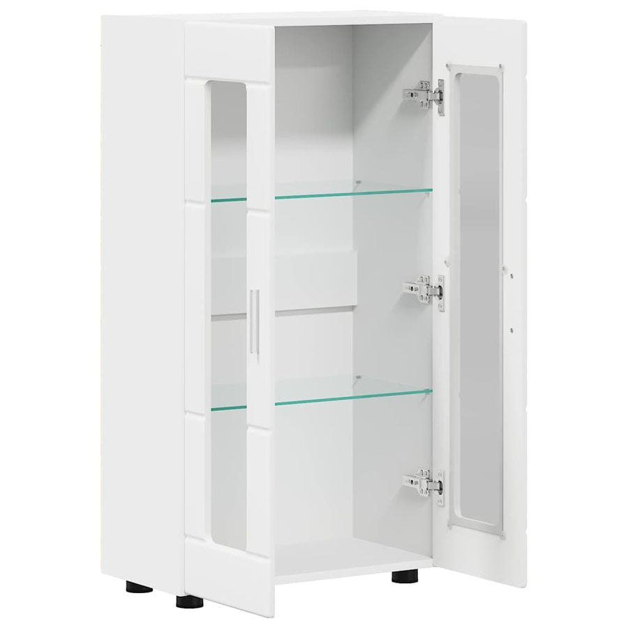 Sideboard FLORIN 55,5 x 29 x 100 cm White Engineered Wood
