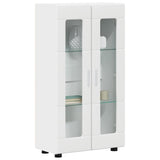 Sideboard FLORIN 55,5 x 29 x 100 cm White Engineered Wood - Side View