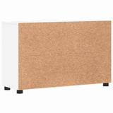 Sideboard FLORIN 88,5 x 30,5 x 55,5 cm White Engineered Wood