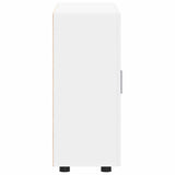 Sideboard with Shelf White 55.5 x 29 x 100 cm Engineered wood - Close-Up Angle