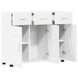 Sideboard FLORIN 88,5 x 30,5 x 73 cm White Engineered Wood