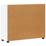 Sideboard FLORIN 88,5 x 30,5 x 73 cm White Engineered Wood