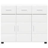 Sideboard FLORIN 88,5 x 30,5 x 73 cm White Engineered Wood