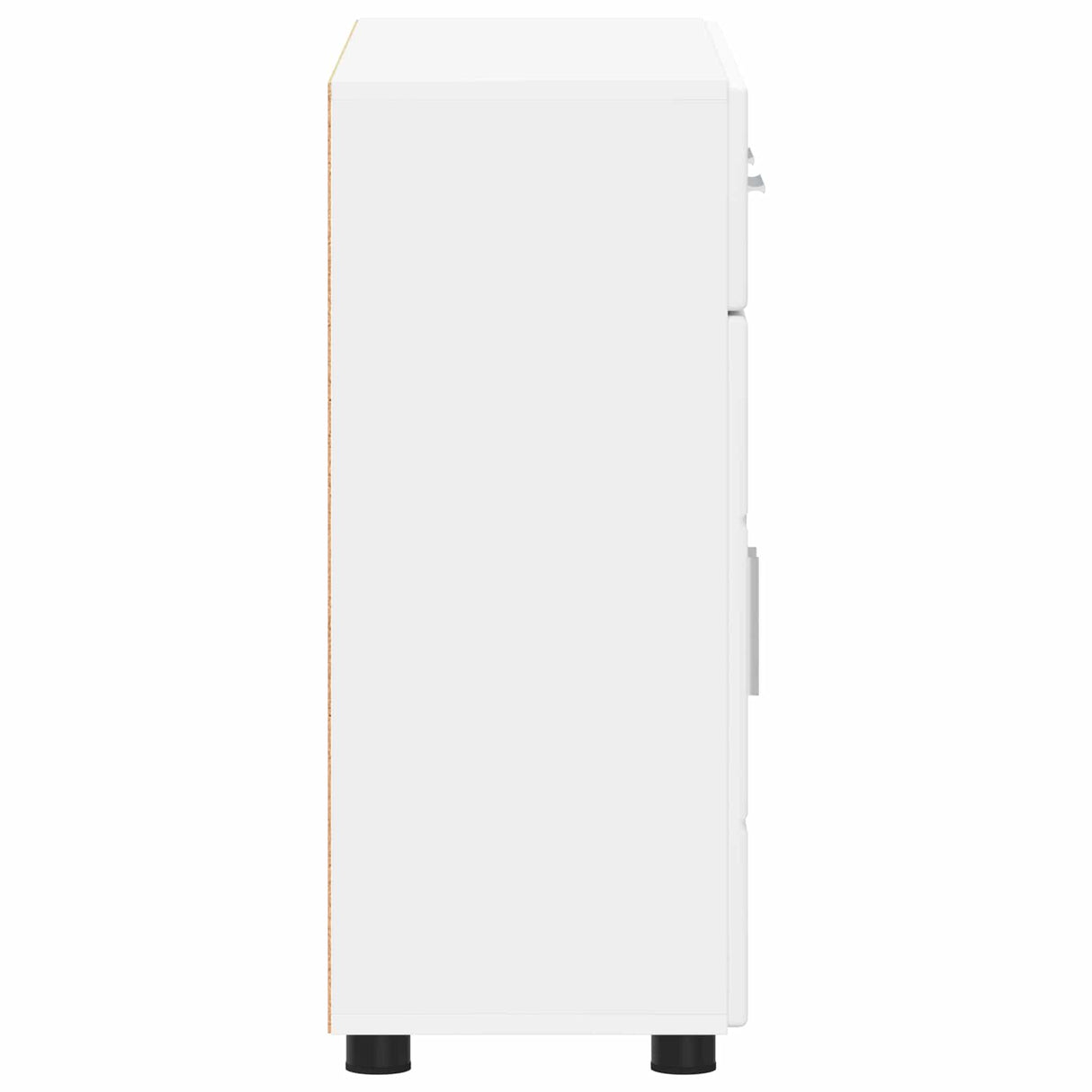 Sideboard FLORIN 88,5 x 30,5 x 73 cm White Engineered Wood