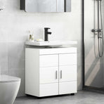 Bathroom Cabinet Set TULUM White 60 x 34 x 63 cm