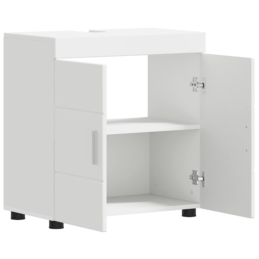 Bathroom Cabinet Set TULUM White 60 x 34 x 63 cm