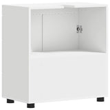 Bathroom Cabinet Set TULUM White 60 x 34 x 63 cm - Close-Up Angle