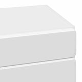 Bathroom Wall Cabinet TULUM White 37 x 24,5 x 86 cm - Extra Image