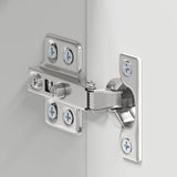 Bathroom Wall Cabinet TULUM White 37 x 24,5 x 86 cm - Extra Image