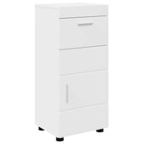 Bathroom Cabinet Set with Drawer TULUM White 37 x 31,5 x 82 cm