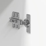 Bathroom Cabinet Set TULUM White 37 x 31,5 x 203 cm