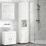 Bathroom Cabinet Set TULUM White 37 x 31,5 x 203 cm