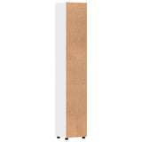 Bathroom Cabinet Set TULUM White 37 x 31,5 x 203 cm - Low Angle