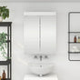 Bathroom Mirror Cabinet TULUM White 60 x 16,5 x 78 cm