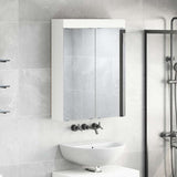 Bathroom Mirror Cabinet TULUM White 60 x 16,5 x 78 cm