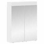 Bathroom Mirror Cabinet TULUM White 60 x 16,5 x 78 cm