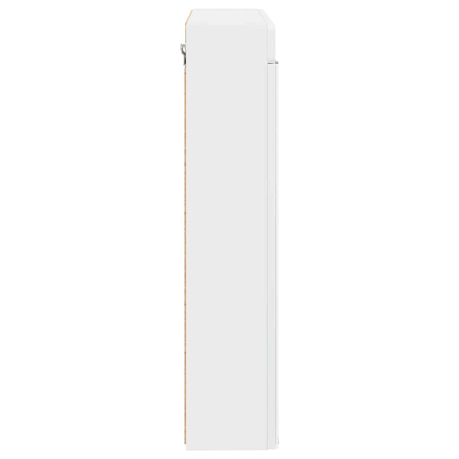 Bathroom Mirror Cabinet TULUM White 60 x 16,5 x 78 cm