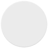 Table Top Ø 30 x 1,5 cm Round Engineered Wood White