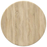 Table Top Ø 30 x 1,5 cm Round Engineered Wood Sonoma Oak