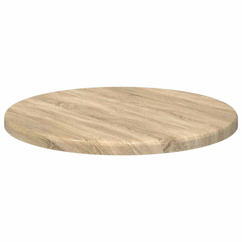 Table Top Ø 30 x 1,5 cm Round Engineered Wood Sonoma Oak
