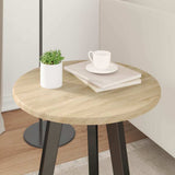 Table Top Ø 40 x 1,5 cm Round Engineered Wood Sonoma Oak