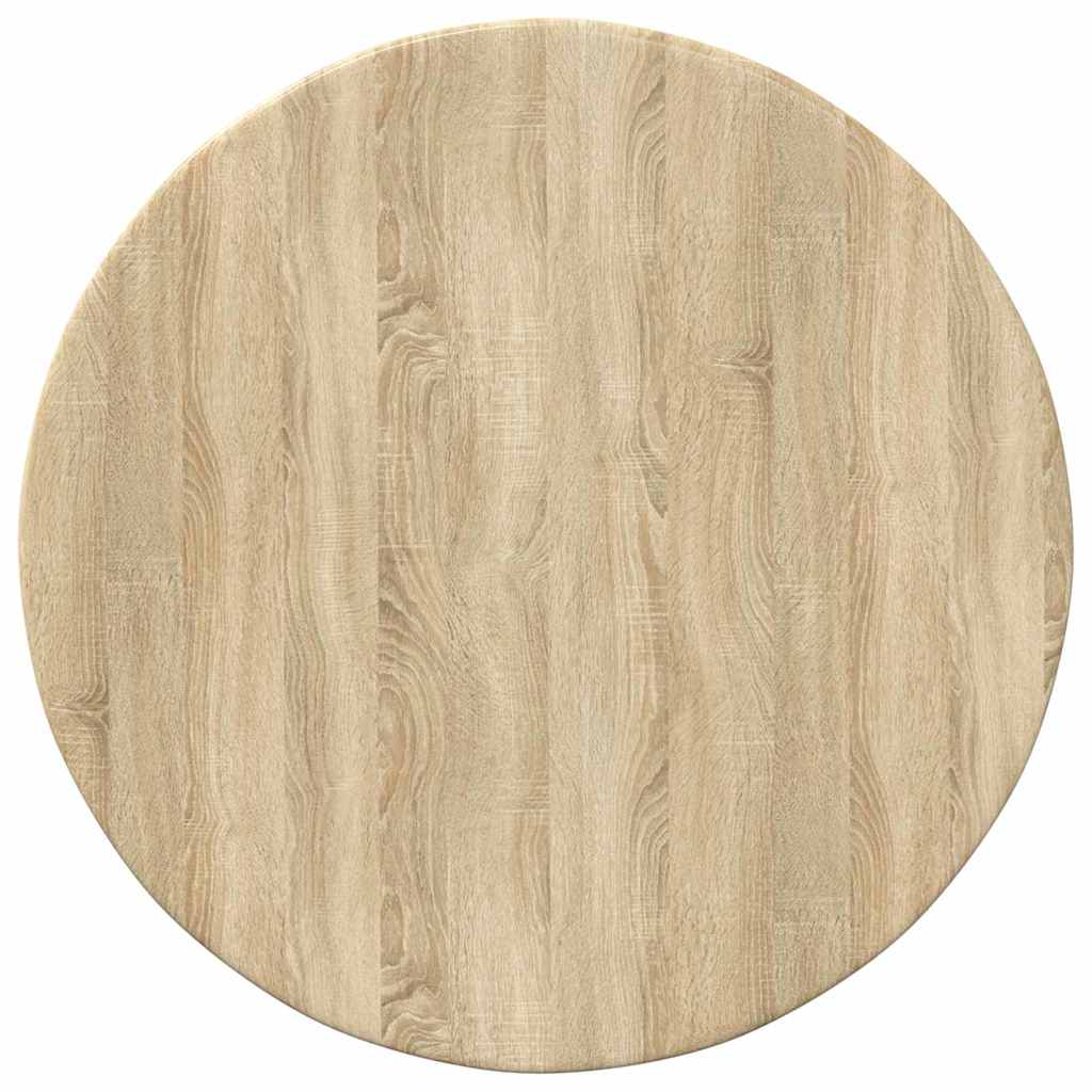 Table Top Sonoma oak 40 x 40 x 1.5 cm Engineered wood