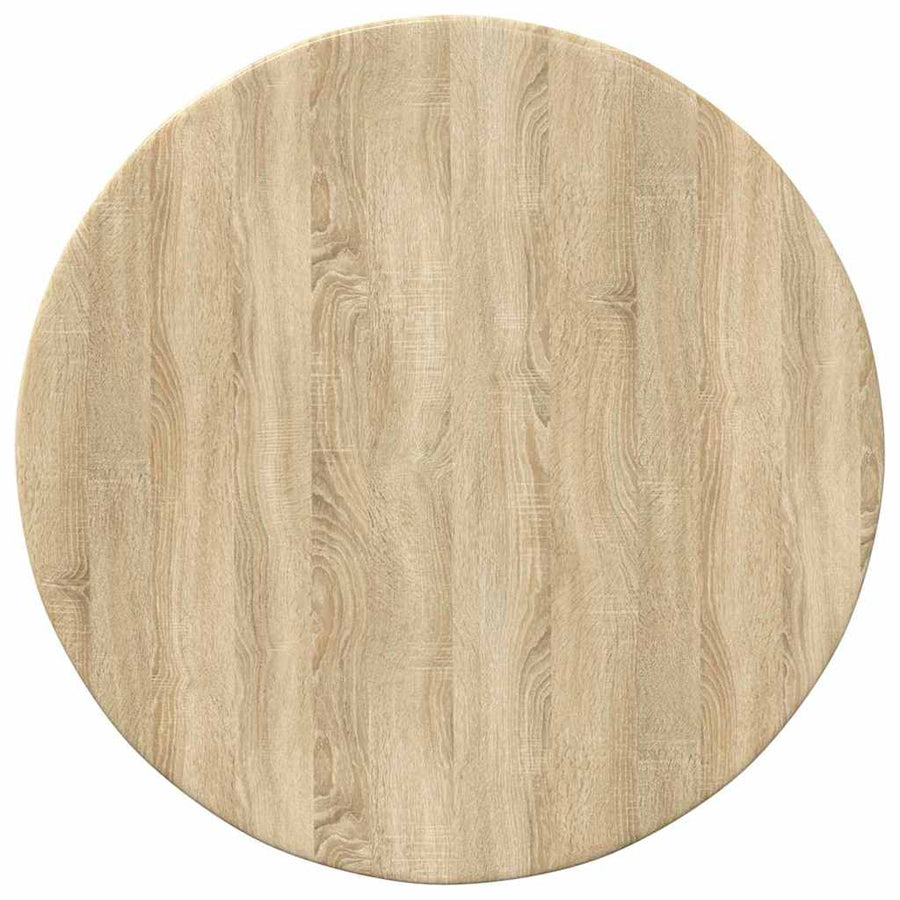 Table Top Ø 40 x 1,5 cm Round Engineered Wood Sonoma Oak