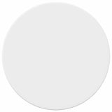Table Top Ø 50 x 1,5 cm Round Engineered Wood White