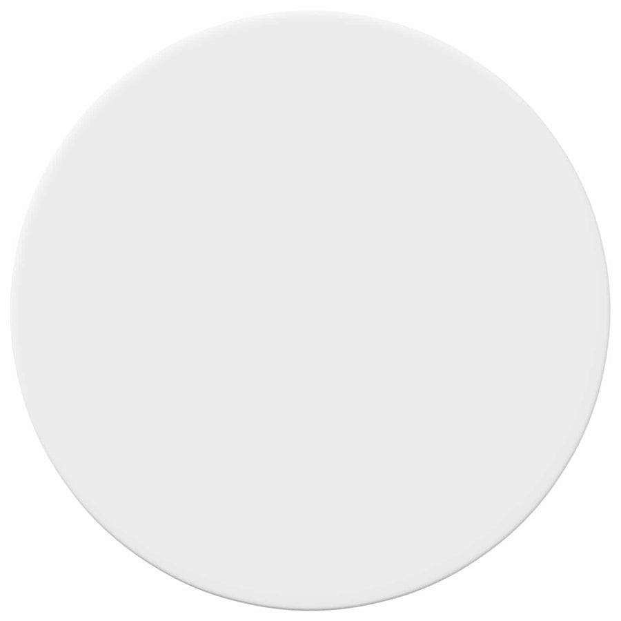 Table Top Ø 50 x 1,5 cm Round Engineered Wood White