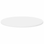Table Top Ø 50 x 1,5 cm Round Engineered Wood White