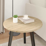 Table Top Sonoma oak 50 x 50 x 1.5 cm Engineered wood - Top-Down View