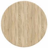 Table Top Ø 50 x 1,5 cm Round Engineered Wood Sonoma Oak