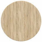 Table Top Ø 50 x 1,5 cm Round Engineered Wood Sonoma Oak