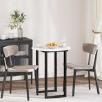 Table Top Ø 60 x 1,5 cm Round Engineered Wood White