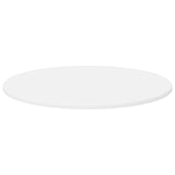 Table Top Ø 60 x 1,5 cm Round Engineered Wood White