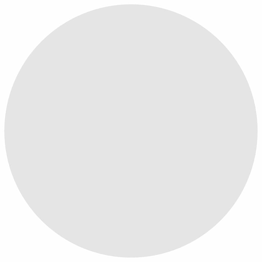 Table Top Ø 60 x 1,5 cm Round Engineered Wood White