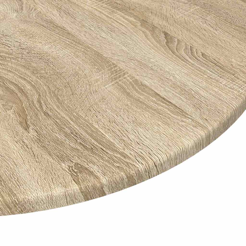Table Top Ø 60 x 1,5 cm Round Engineered Wood Sonoma Oak
