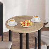 Table Top Ø 60 x 1,5 cm Round Engineered Wood Sonoma Oak