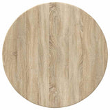 Table Top Ø 60 x 1,5 cm Round Engineered Wood Sonoma Oak
