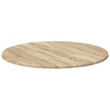 Table Top Ø 60 x 1,5 cm Round Engineered Wood Sonoma Oak