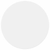 Table Top Ø 70 x 1,5 cm Round Engineered Wood White