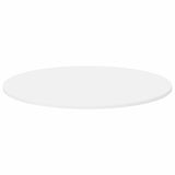 Table Top Ø 70 x 1,5 cm Round Engineered Wood White