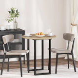 Table Top Ø 70 x 1,5 cm Round Engineered Wood Sonoma Oak