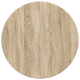 Table Top Ø 70 x 1,5 cm Round Engineered Wood Sonoma Oak