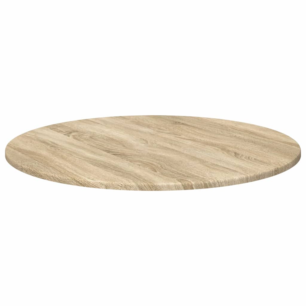 Table Top Ø 70 x 1,5 cm Round Engineered Wood Sonoma Oak