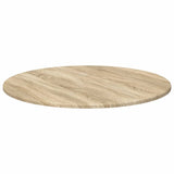 Table Top Sonoma oak 70 x 70 x 1.5 cm Engineered wood - 45-Degree Angle