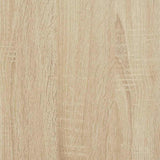Table Top Sonoma oak 70 x 70 x 1.5 cm Engineered wood - Low Angle