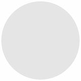 Table Top White 80 x 80 x 1.5 cm Engineered wood - Rear View